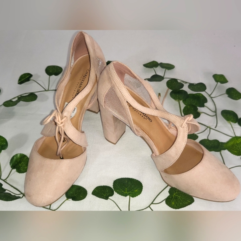 Pink Christian Siriano heels size 11
